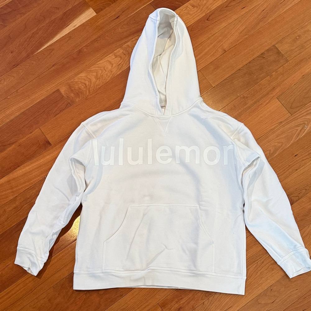 Lululemon White Hoodie